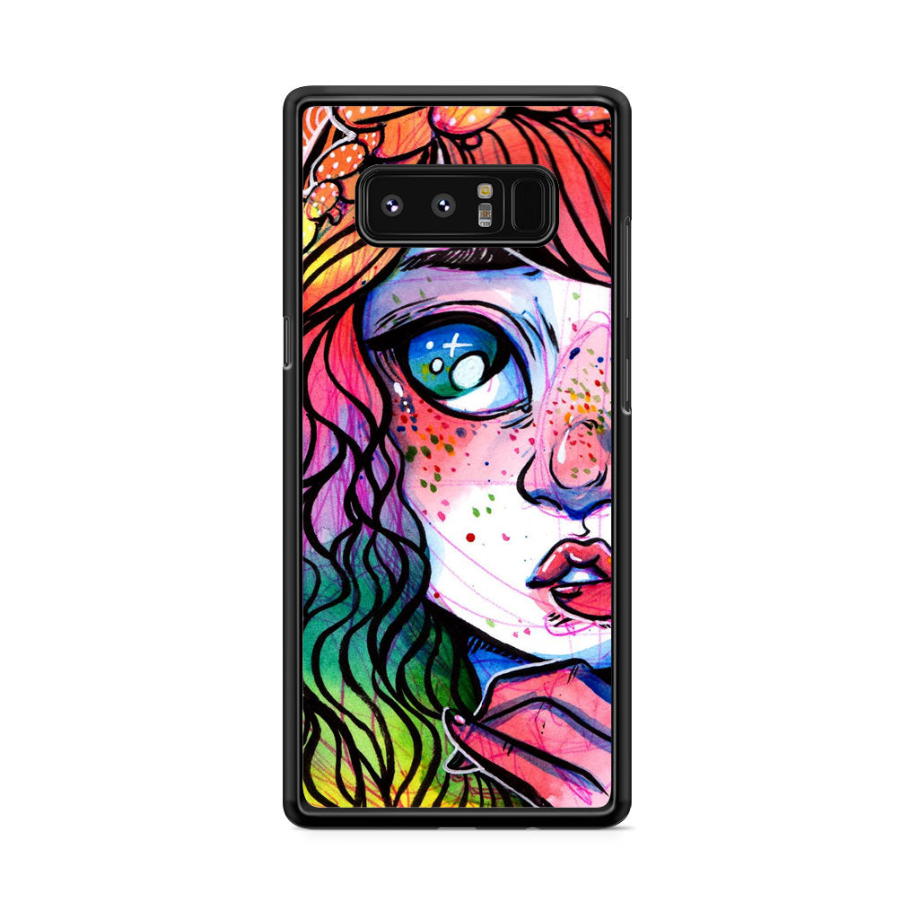 Eyes And Braids Galaxy Note 8 Case