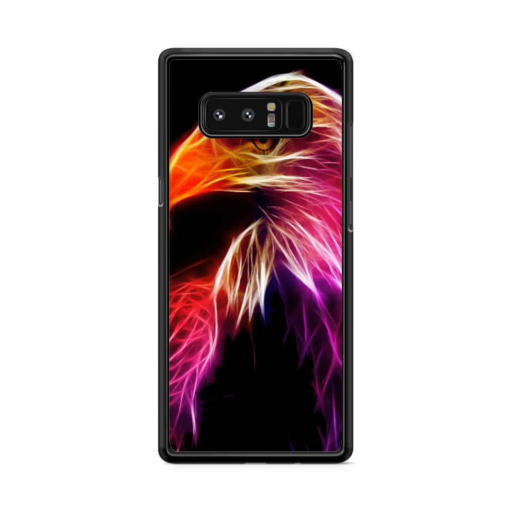 Fractal Eagle Galaxy Note 8 Case