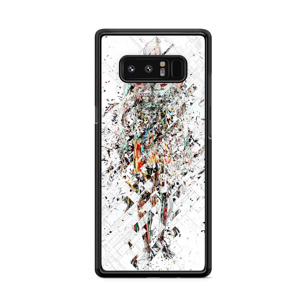 Fragmantacia Art Human Abstract Galaxy Note 8 Case