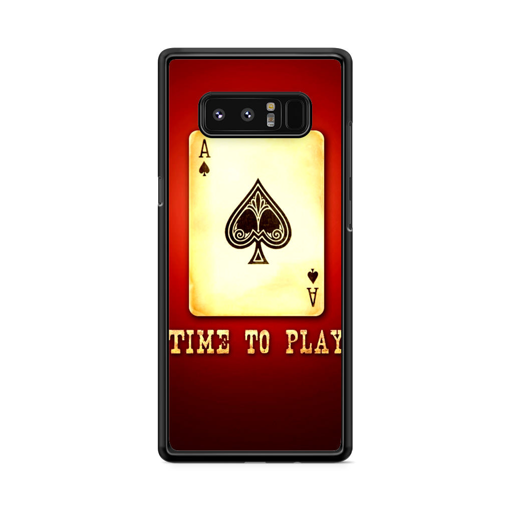 Game Card Time To Play Galaxy Note 8 Case