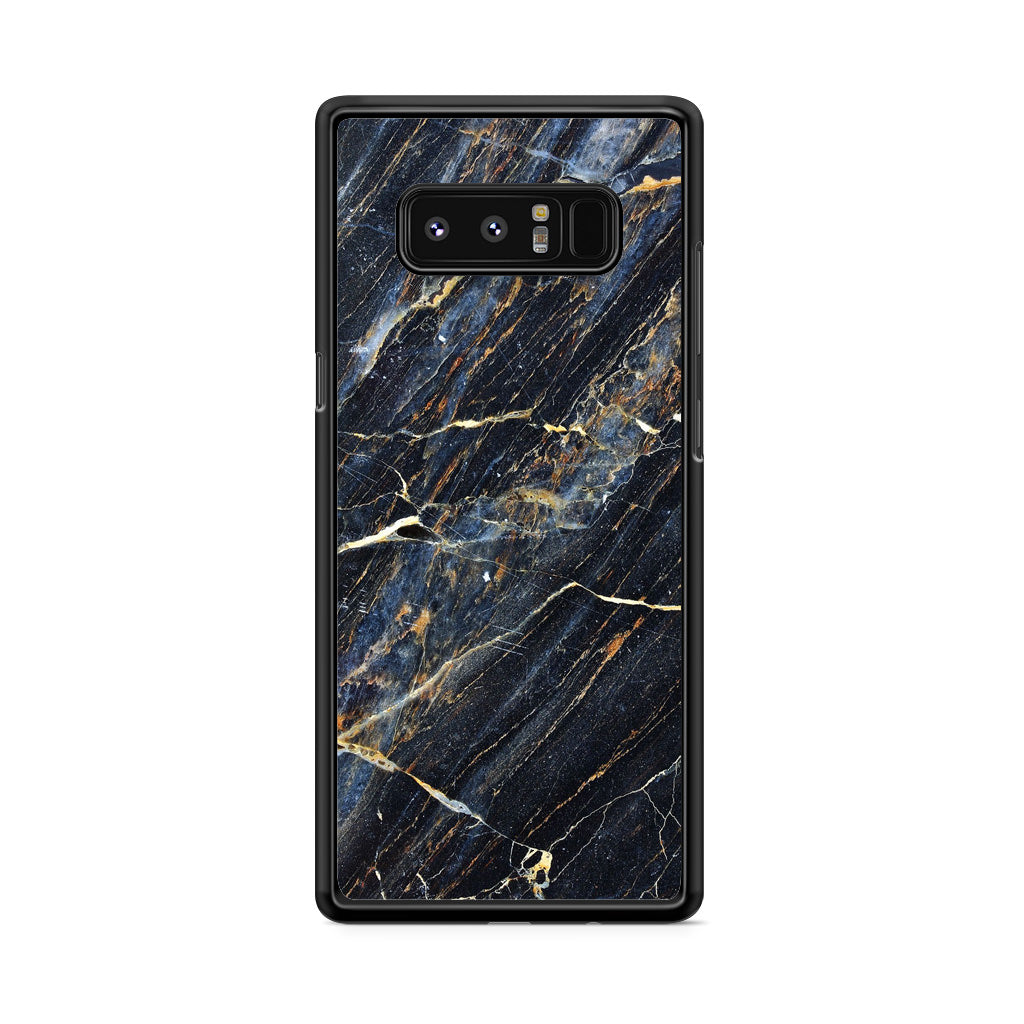 Golden Black Marble Galaxy Note 8 Case