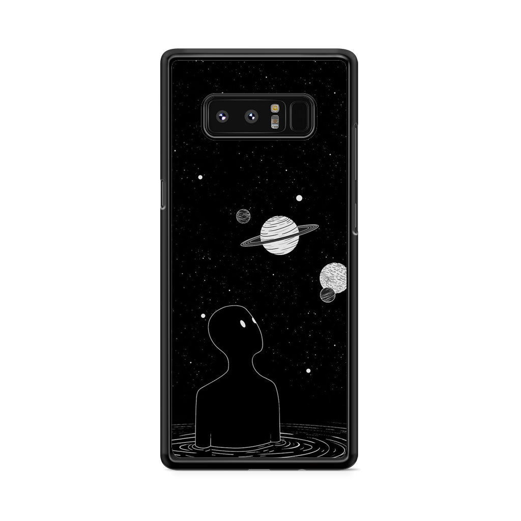 Hello Saturn Galaxy Note 8 Case