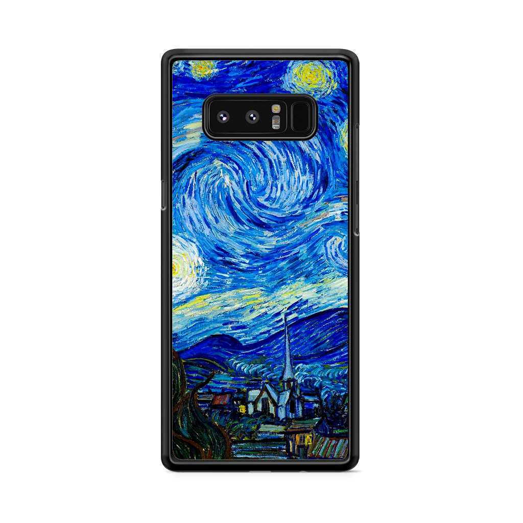 Hogwarts Starry Night Galaxy Note 8 Case