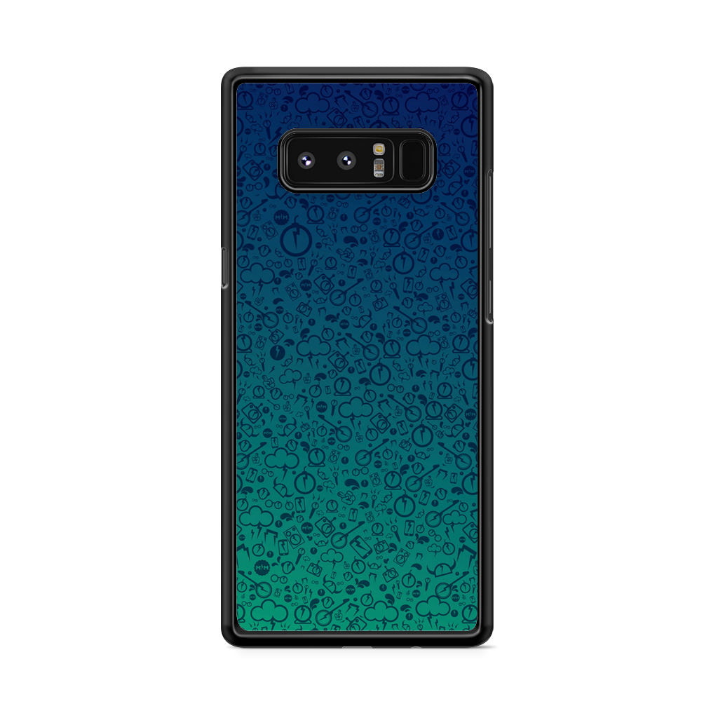 Lightning Bolt Symbol Galaxy Note 8 Case