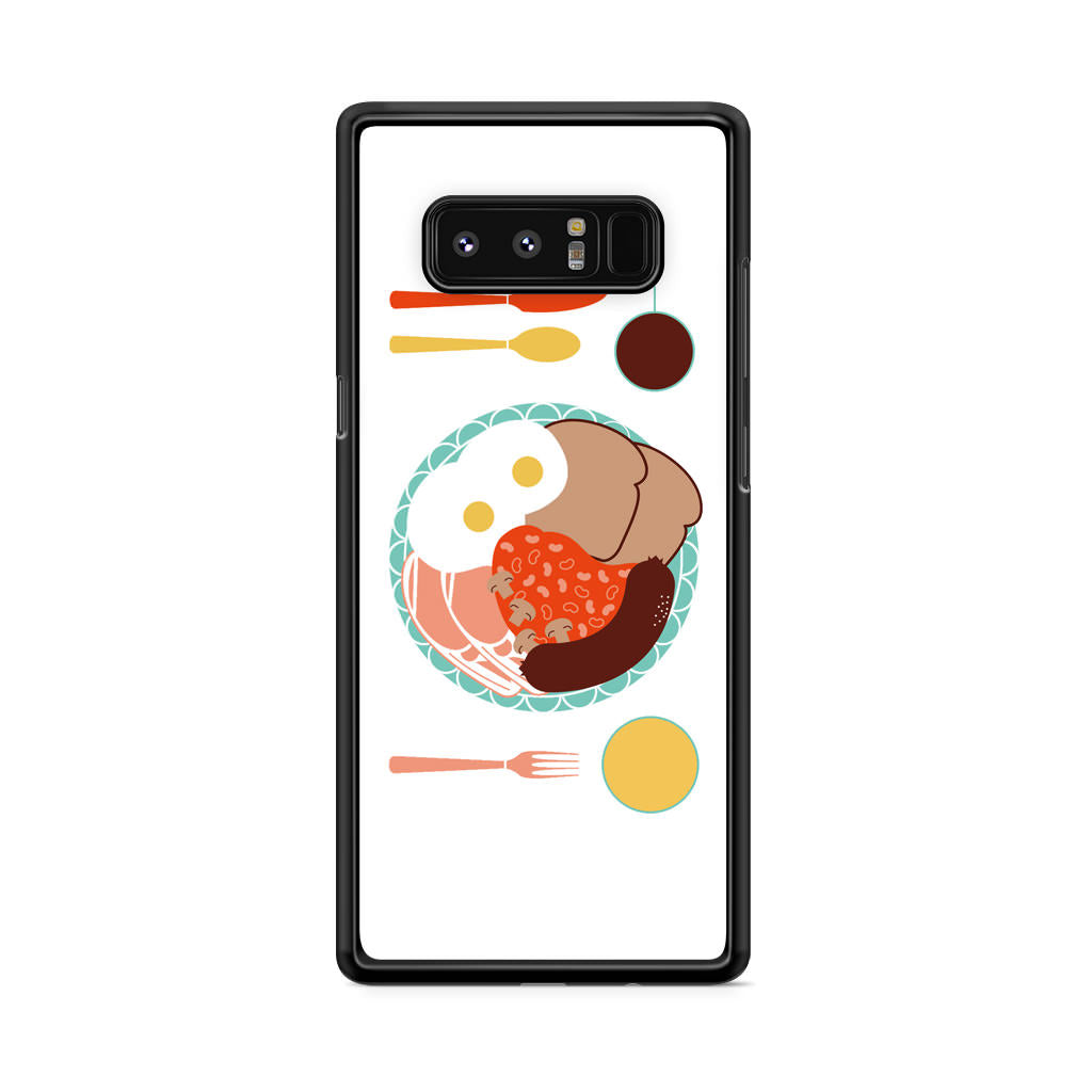 London Breakfast Galaxy Note 8 Case