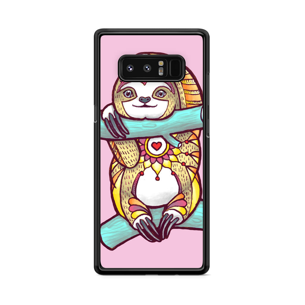 Mandala Sloth Galaxy Note 8 Case