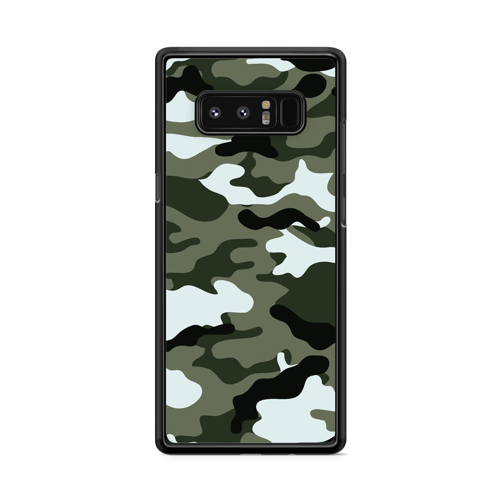 Military Green Camo Galaxy Note 8 Case