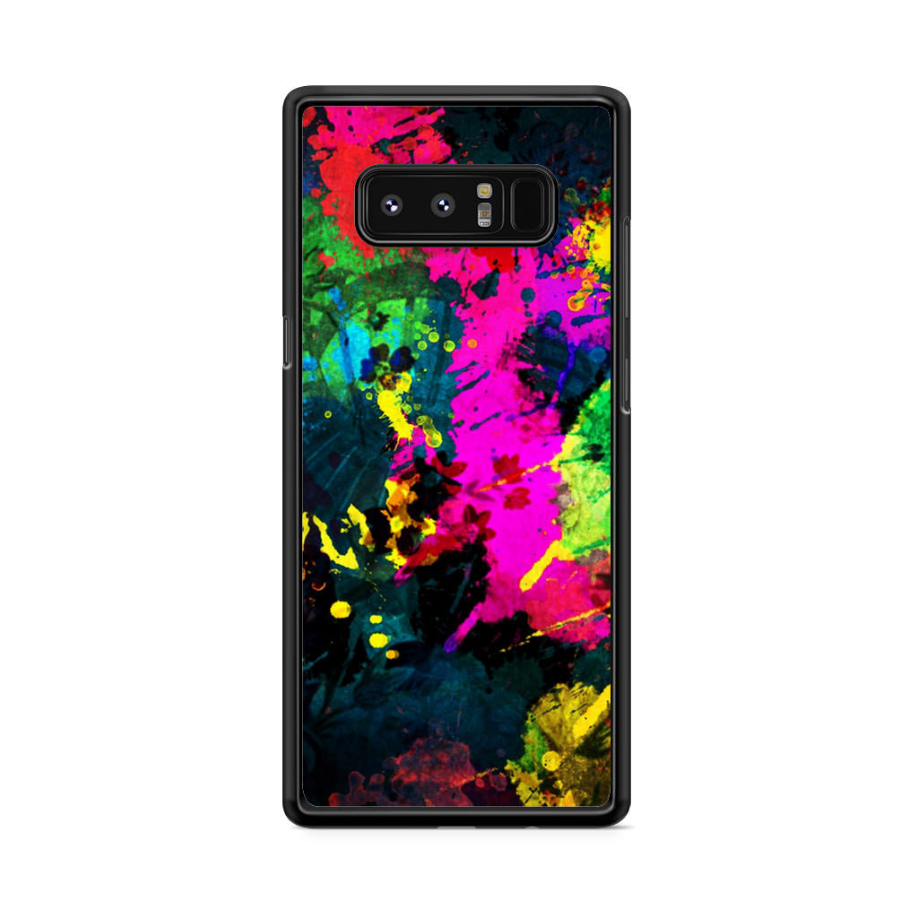 Mixture Colorful Paint Galaxy Note 8 Case