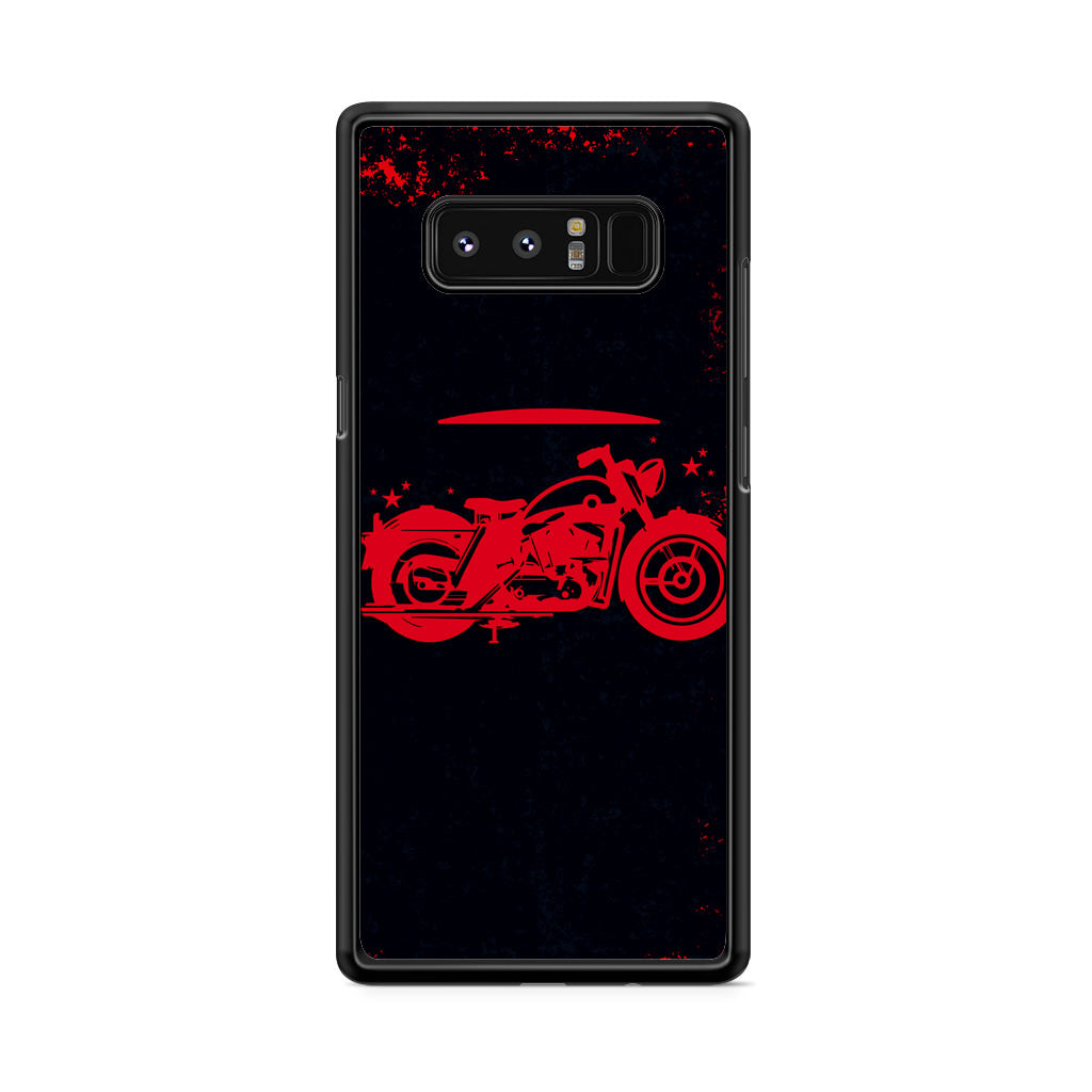 Motorcycle Red Art Galaxy Note 8 Case