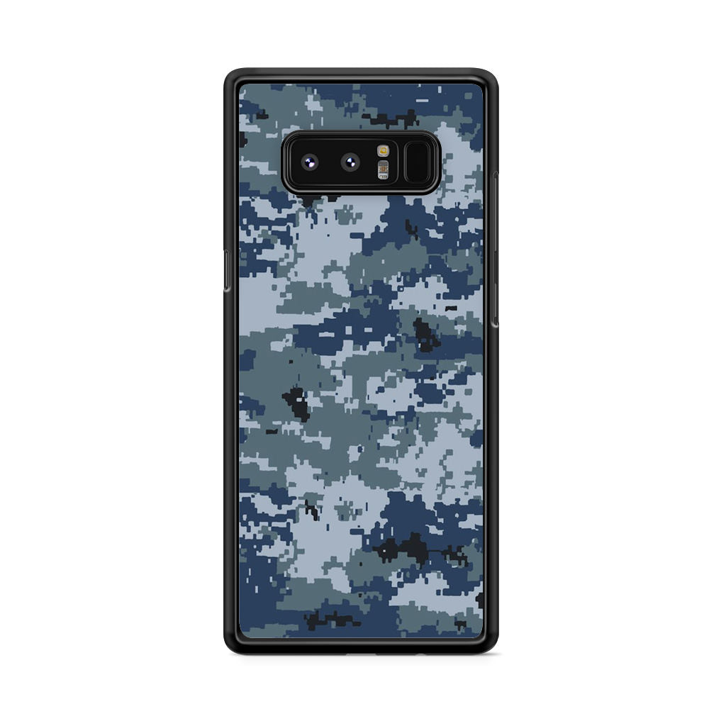 Navy Camo Galaxy Note 8 Case