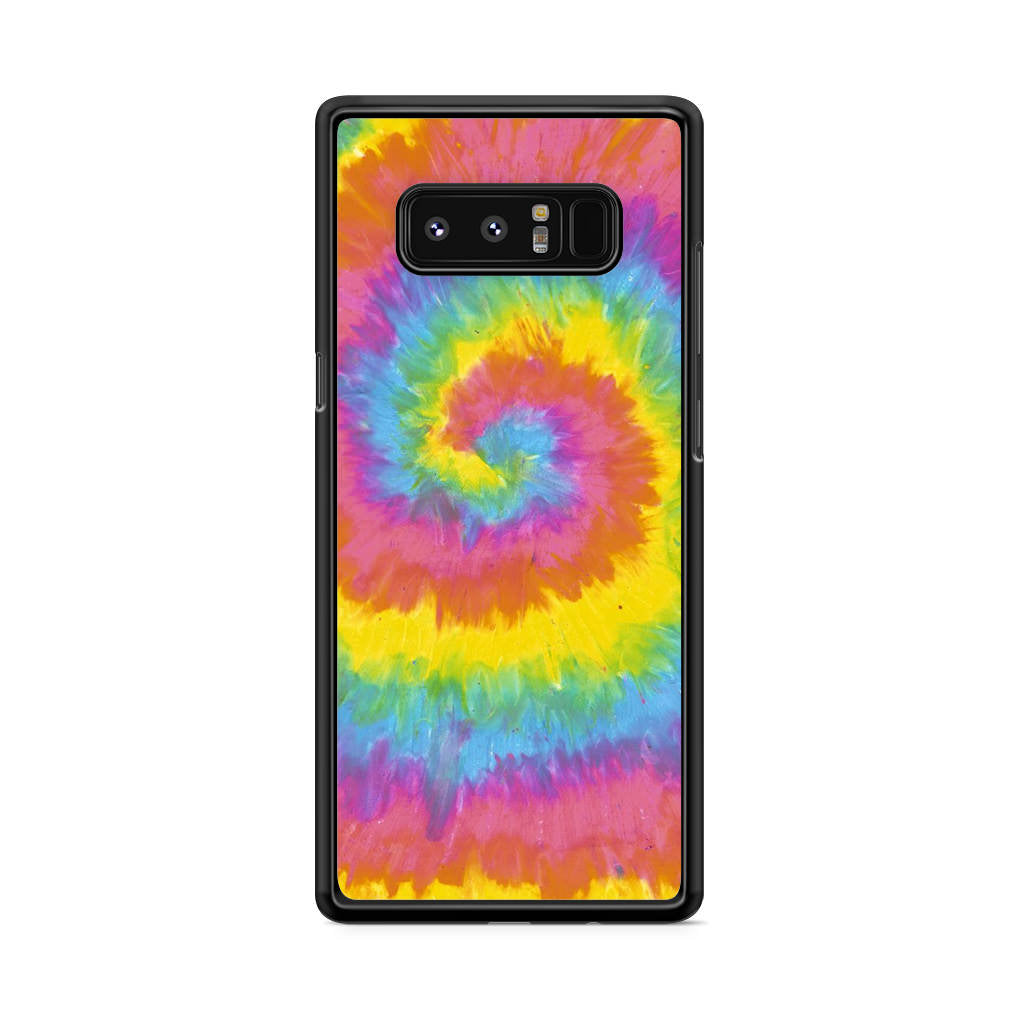 Pastel Rainbow Tie Dye Galaxy Note 8 Case