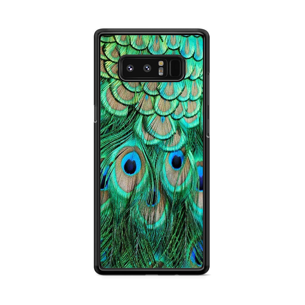 Peacock Feather Galaxy Note 8 Case