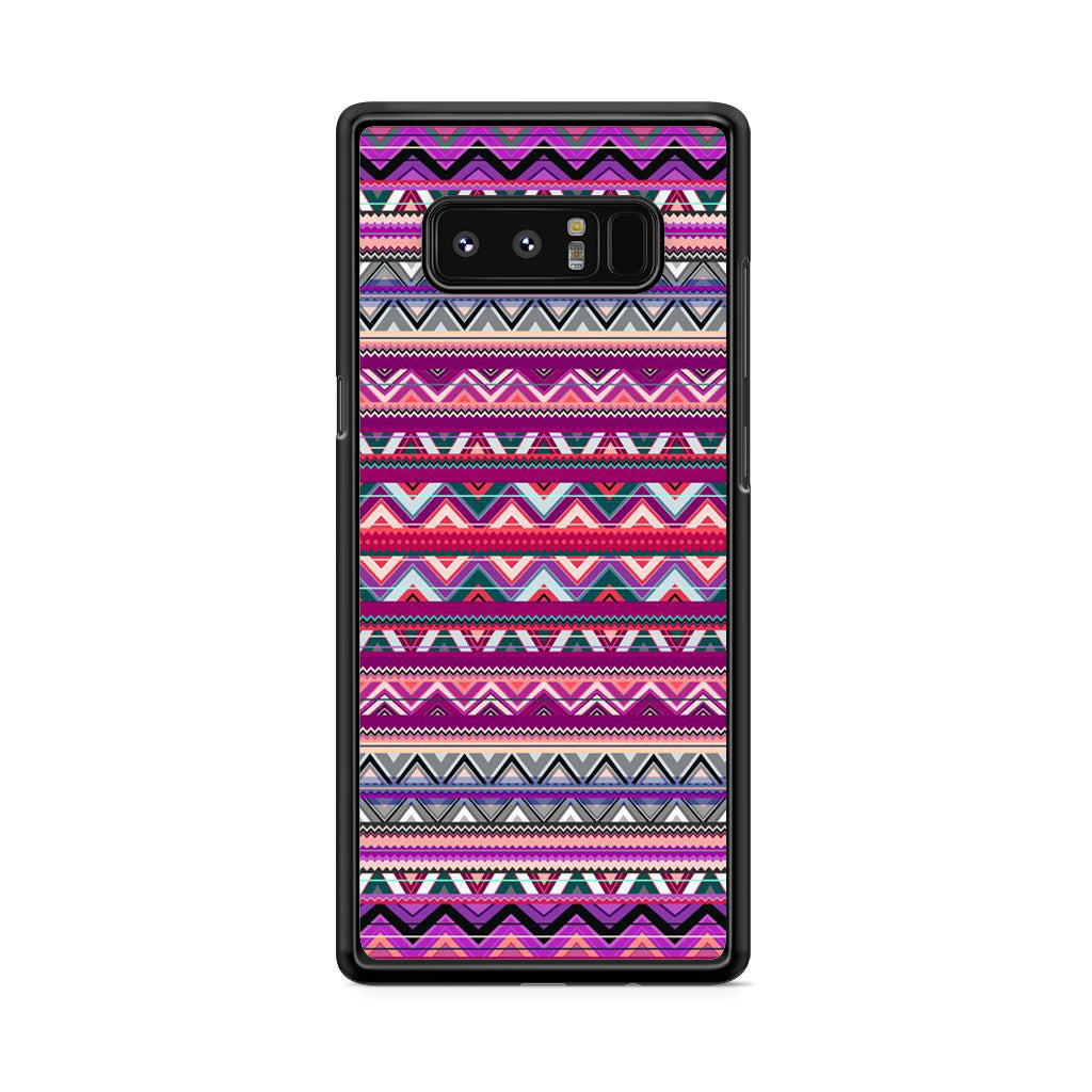 Purple Aztec Art Galaxy Note 8 Case