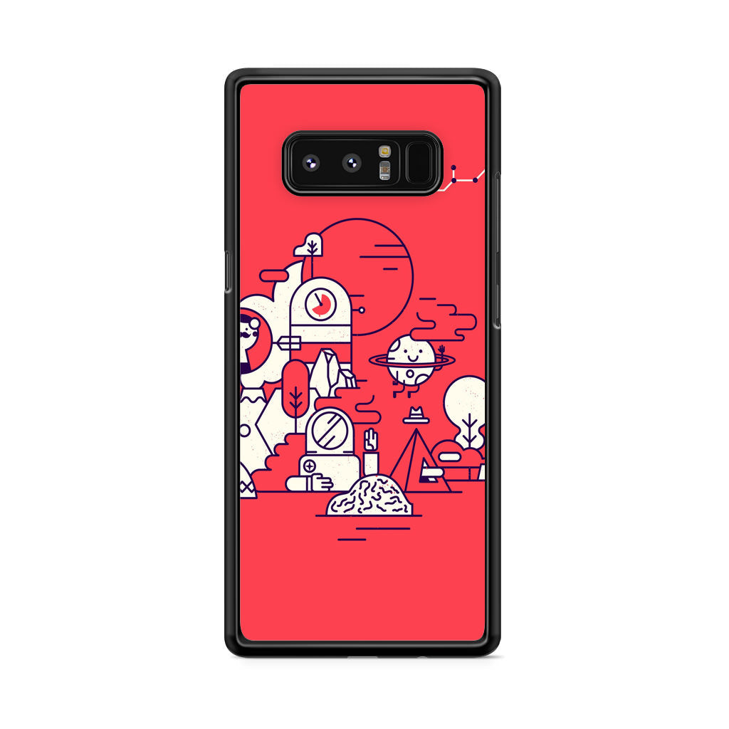 Red Planet Galaxy Note 8 Case