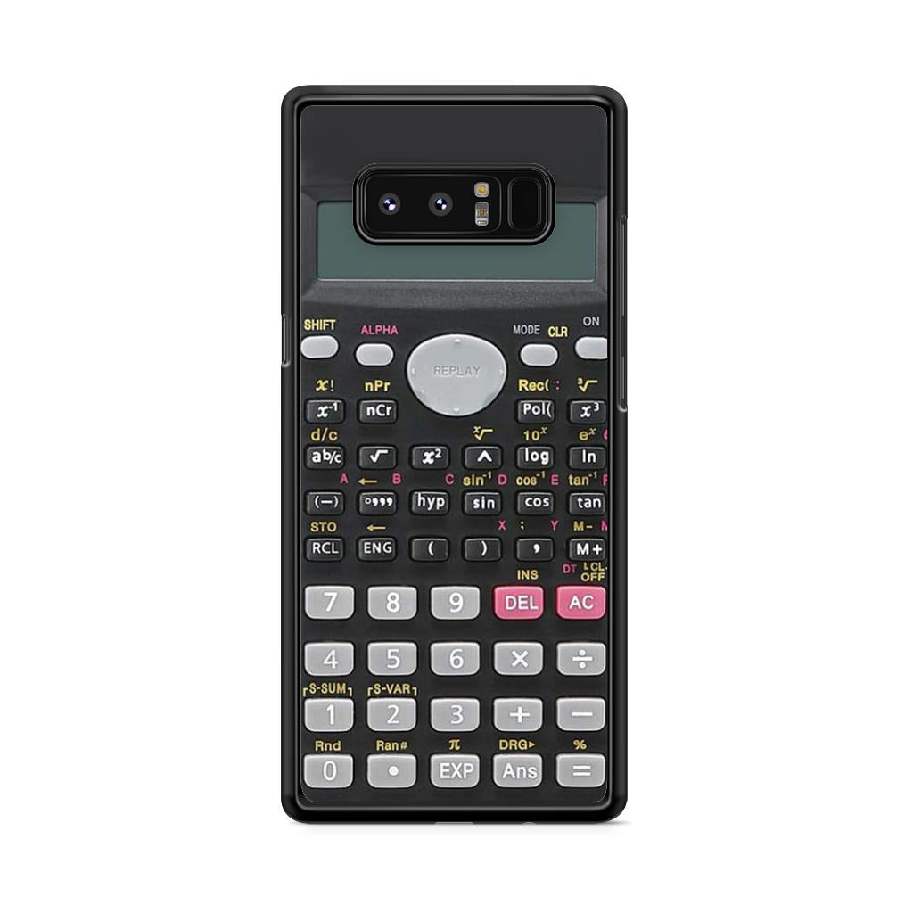 Scientific Calculator Design Galaxy Note 8 Case