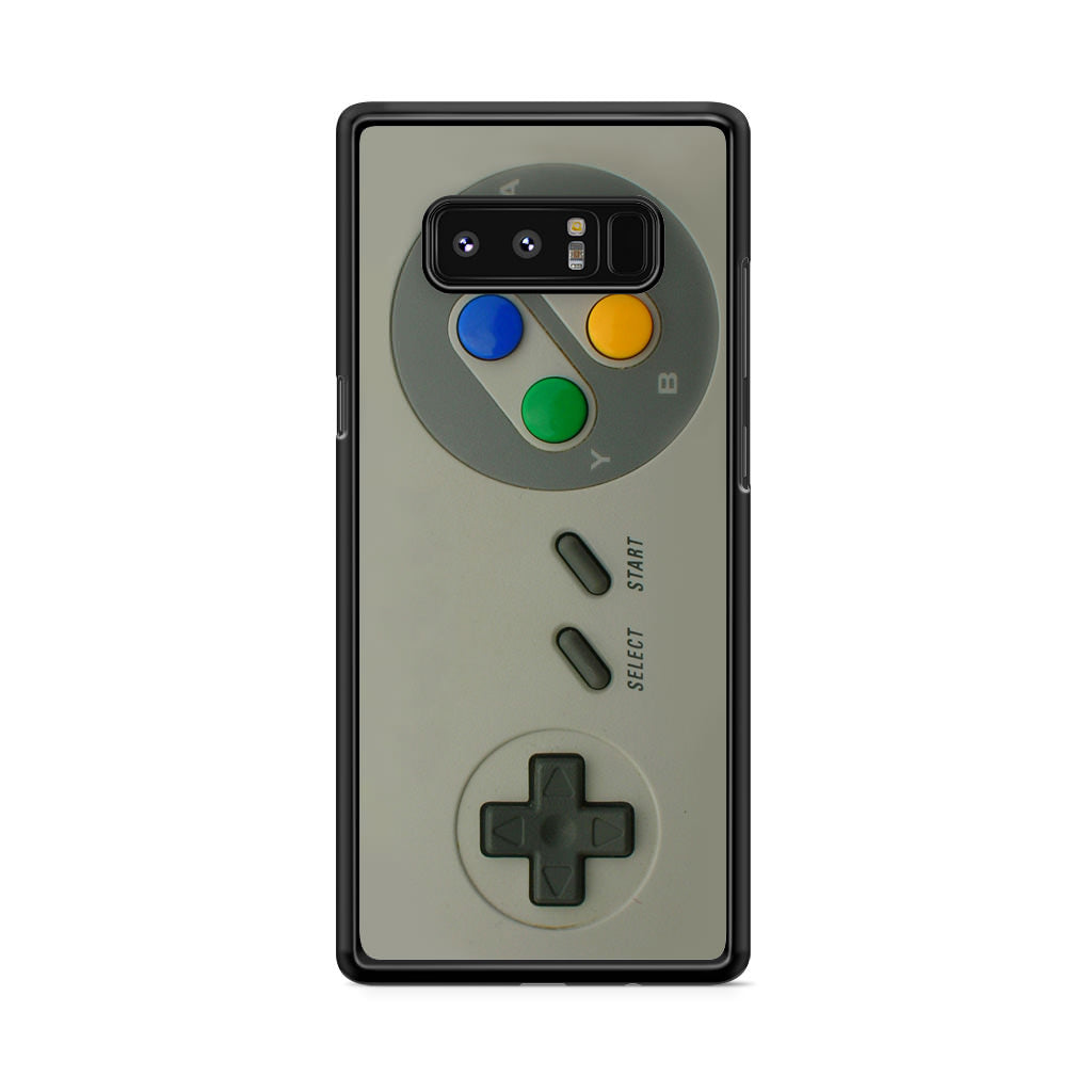 Silver Console Controller Galaxy Note 8 Case