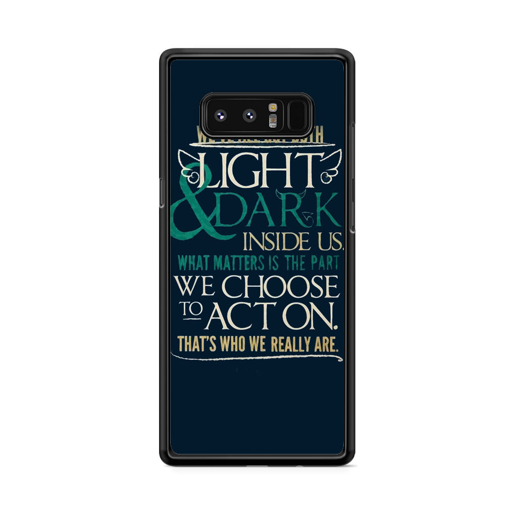 Sirius Black Quotes Galaxy Note 8 Case