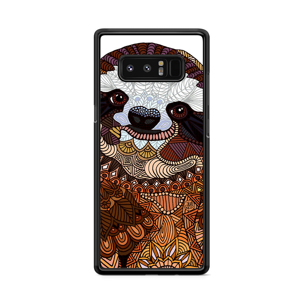 Sloth Ethnic Pattern Galaxy Note 8 Case