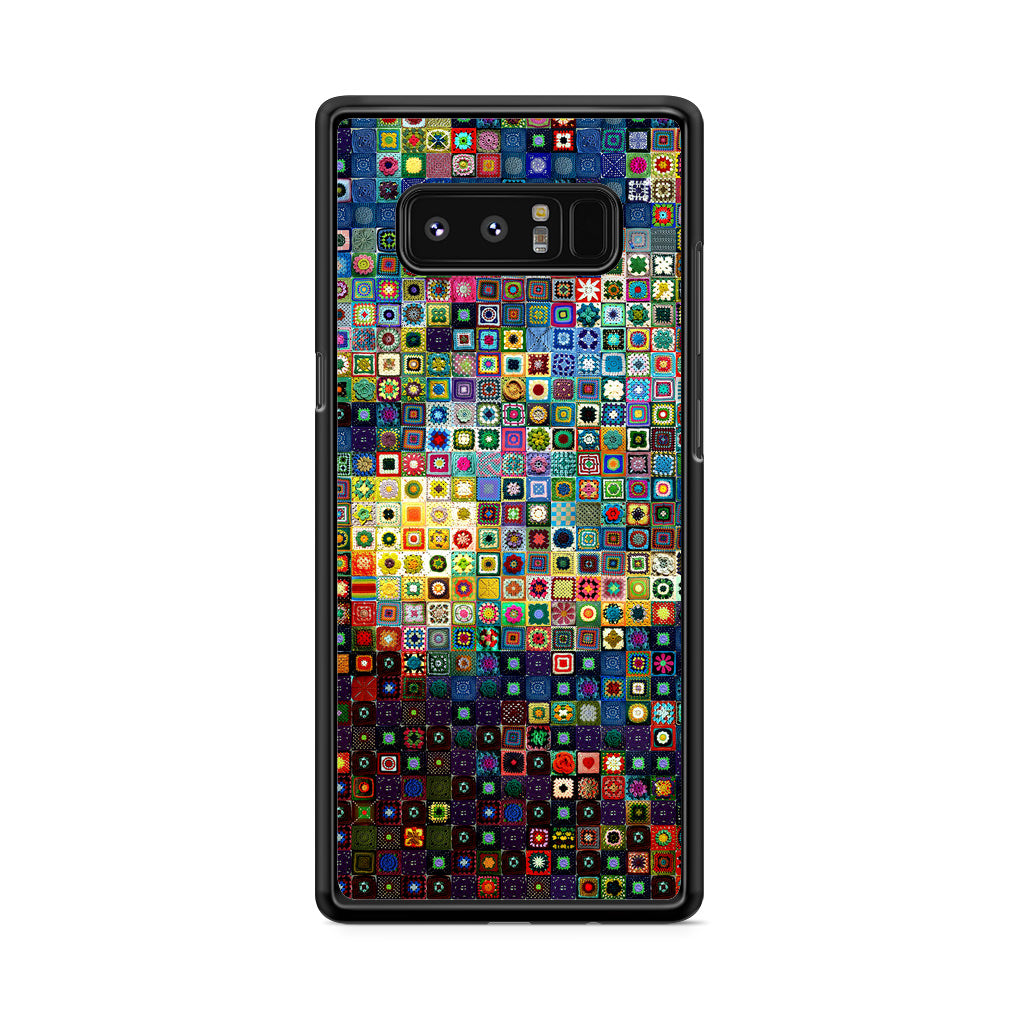 Starry Night Tiles Galaxy Note 8 Case