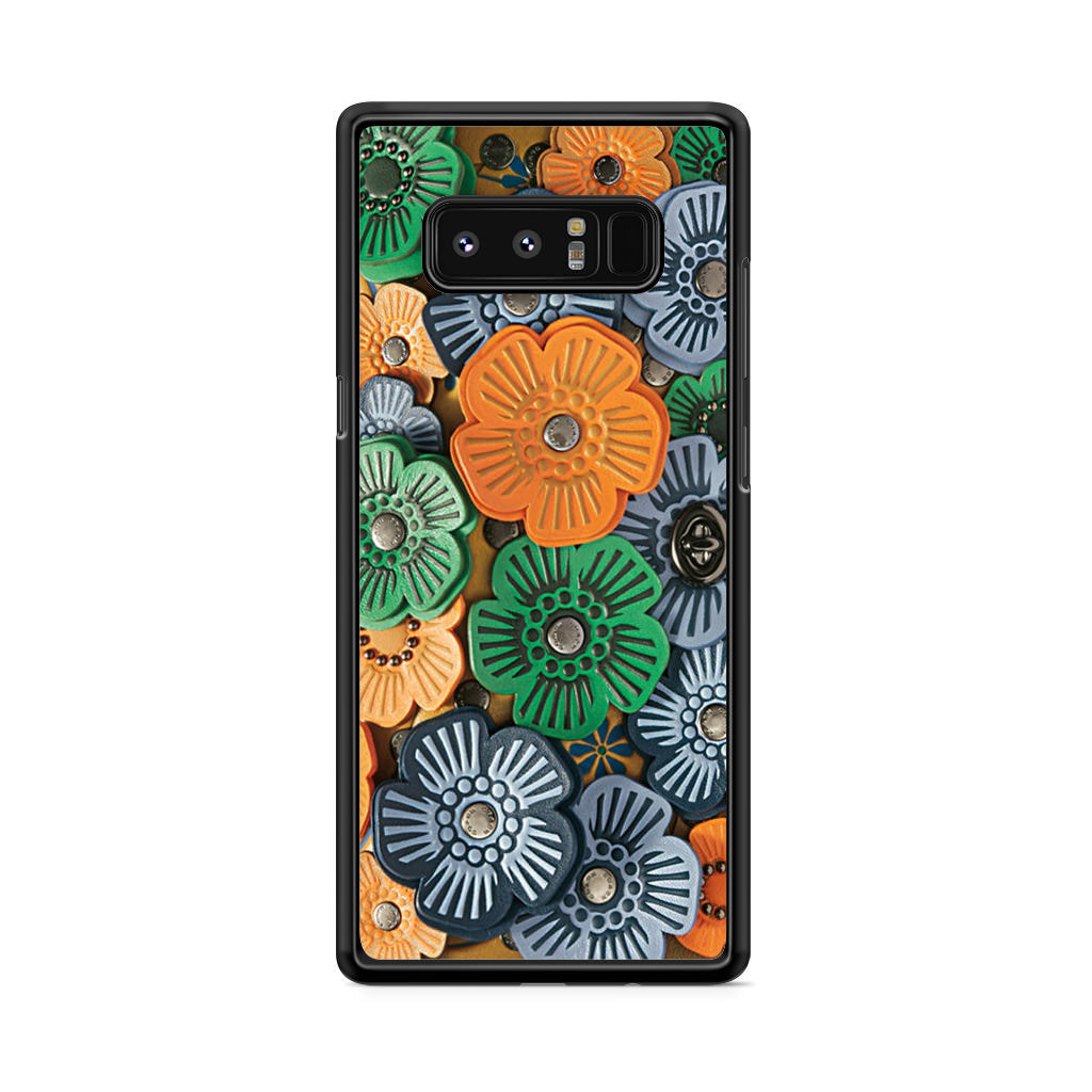 Tea Rose Applique Galaxy Note 8 Case