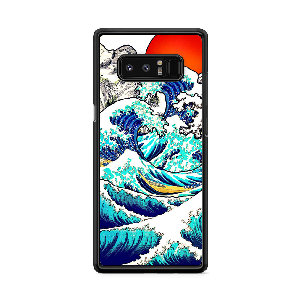 The Great Wave off Kanagawa Galaxy Note 8 Case