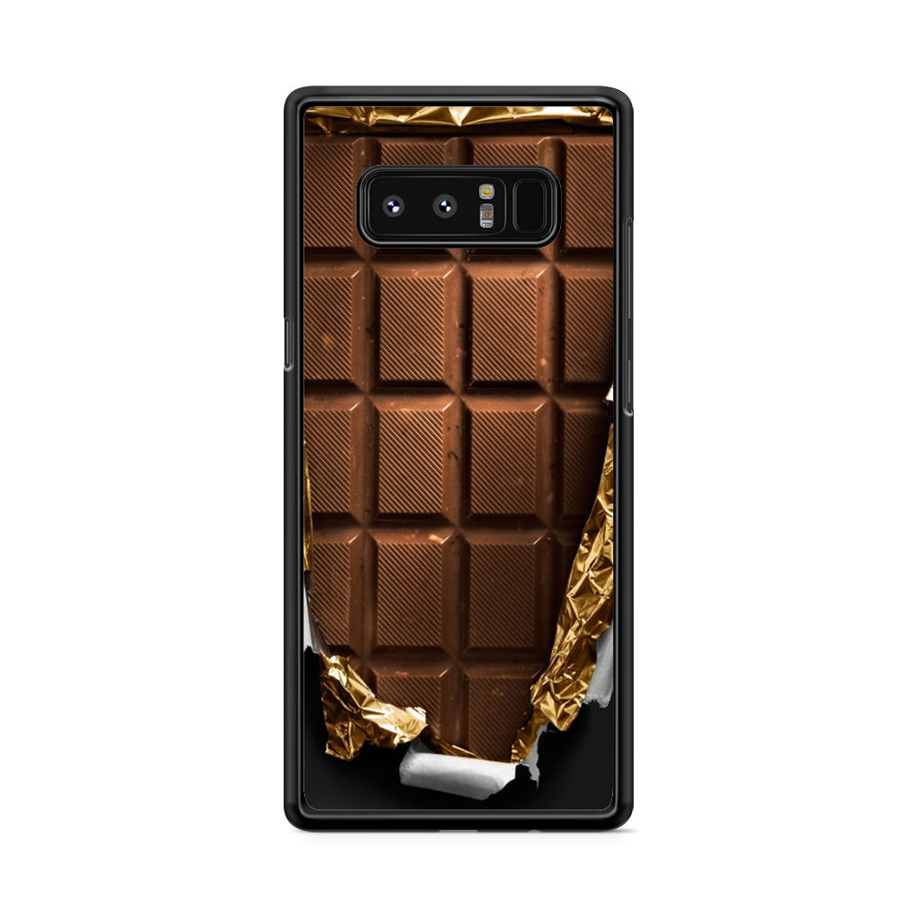 Unwrapped Chocolate Bar Galaxy Note 8 Case