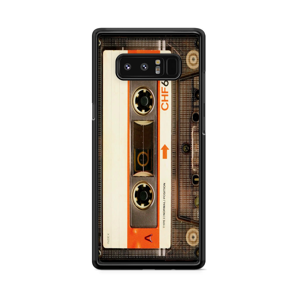 Vintage Audio Cassette Galaxy Note 8 Case