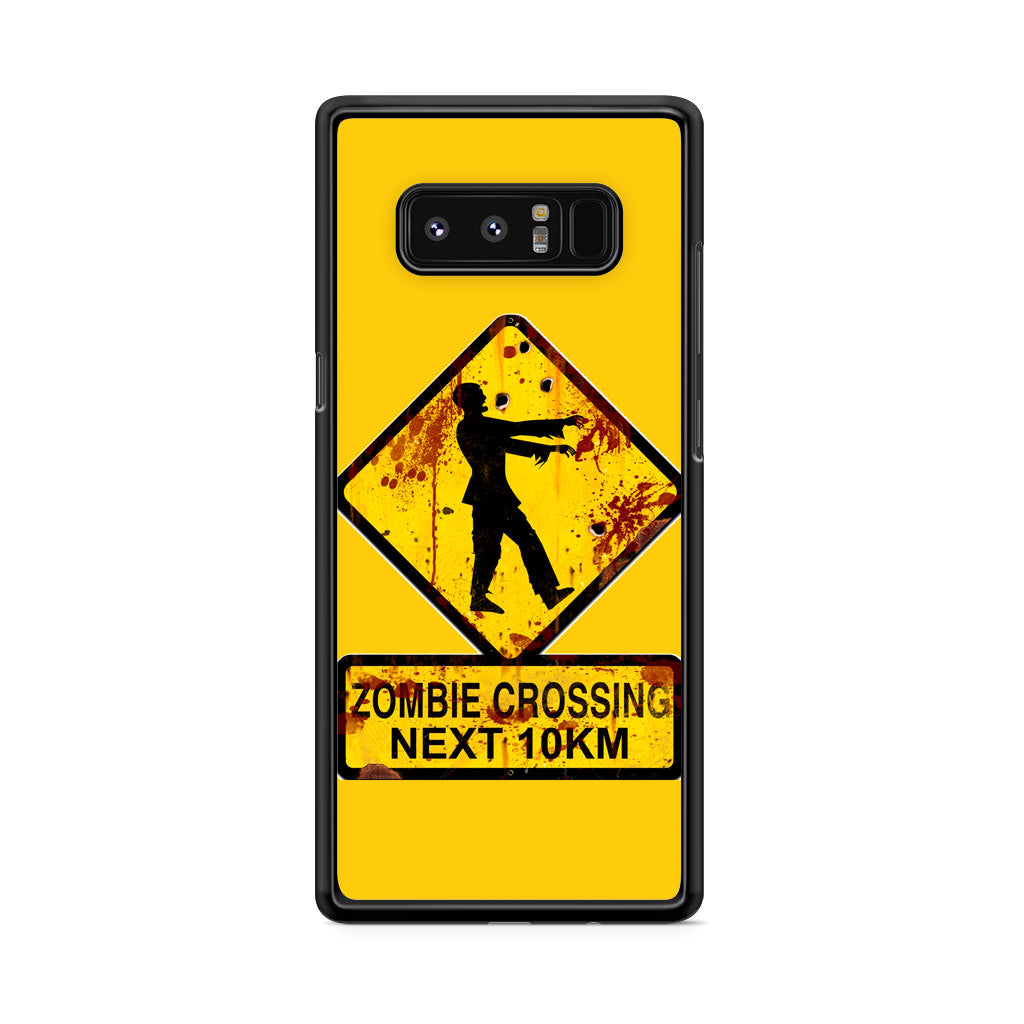 Zombie Crossing Sign Galaxy Note 8 Case