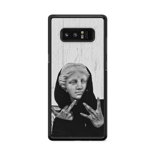 Greek Statue Wearing Hoodie Galaxy Note 8 Case