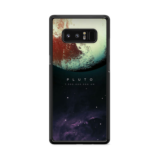 Planet Pluto Galaxy Note 8 Case