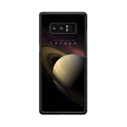 Planet Saturn Galaxy Note 8 Case