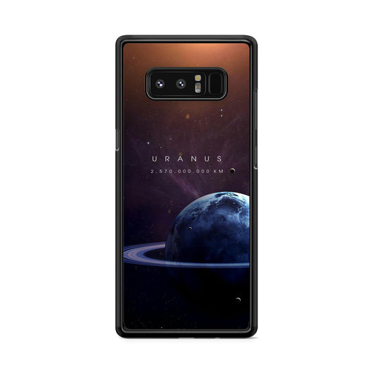 Planet Uranus Galaxy Note 8 Case