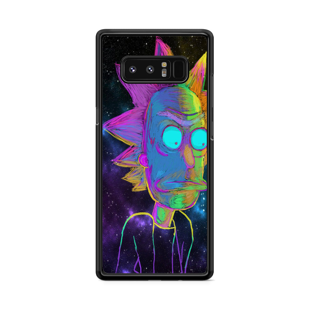 Rick Colorful Crayon Space Galaxy Note 8 Case