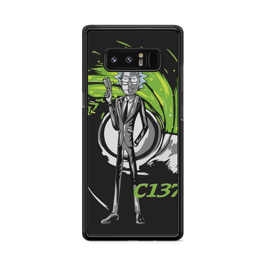 Rick Sanchez Agent C137 Galaxy Note 8 Case