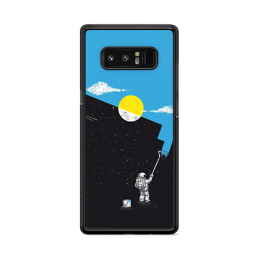 Space Paiting Day Galaxy Note 8 Case