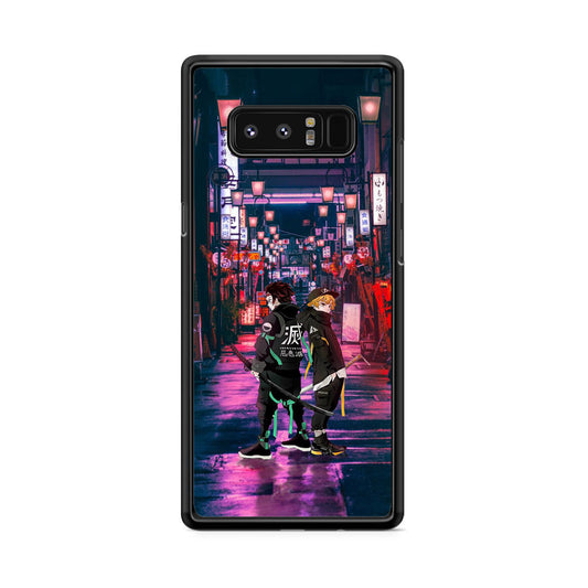 Tanjiro And Zenitsu in Style Galaxy Note 8 Case