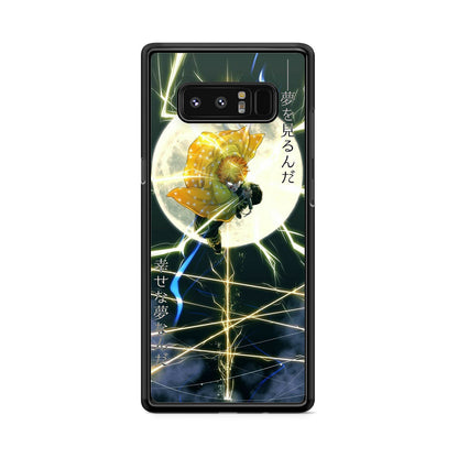 Zenitsu Demon Slayer Galaxy Note 8 Case