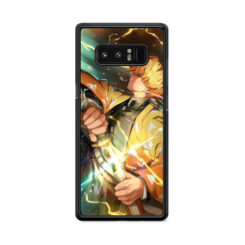 Zenitsu Sleep Mode Galaxy Note 8 Case