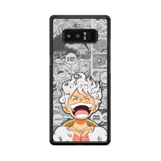 Gear 5 Comics Galaxy Note 8 Case