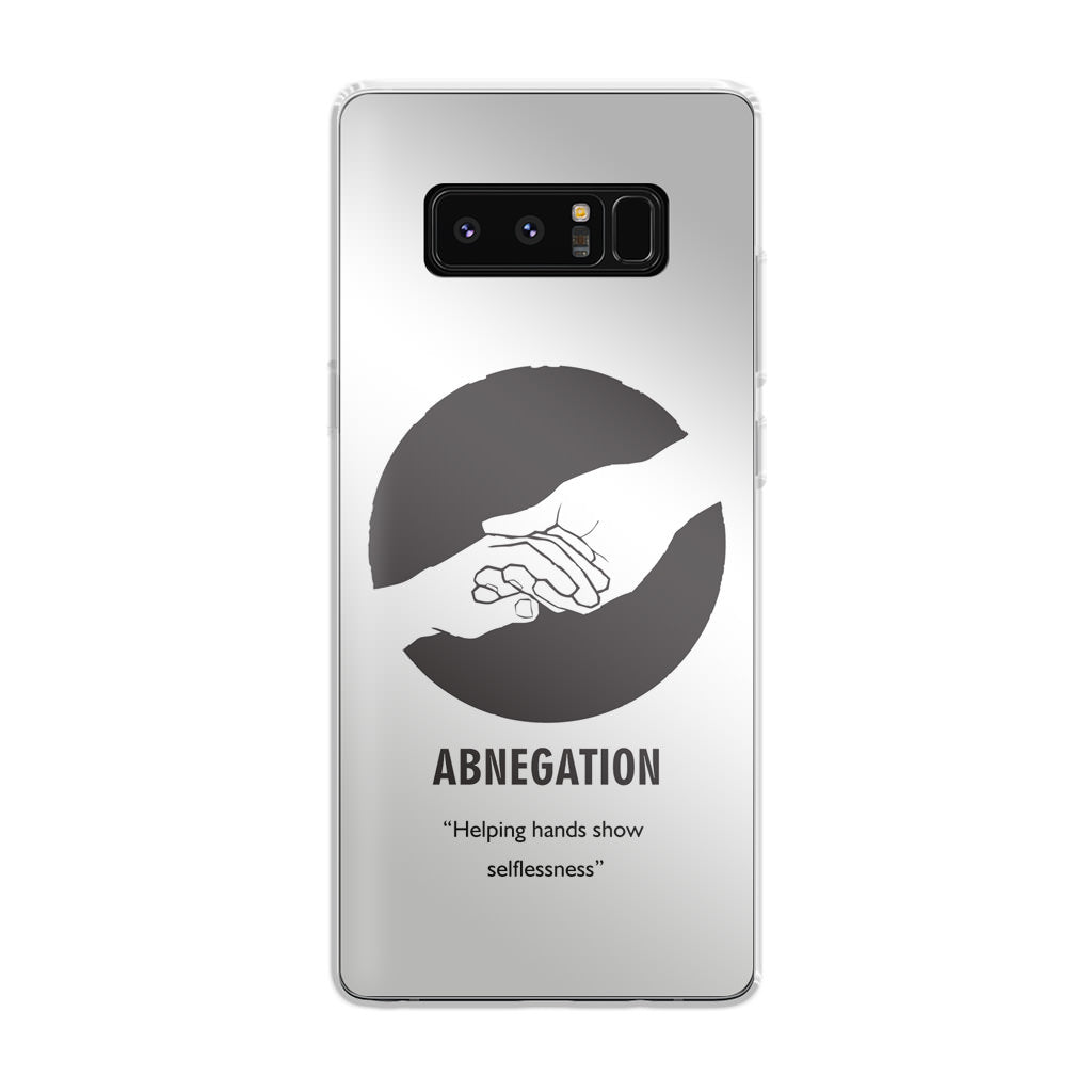 Abnegation Divergent Faction Galaxy Note 8 Case