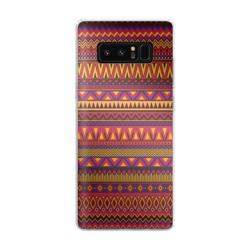 African Aztec Pattern Galaxy Note 8 Case