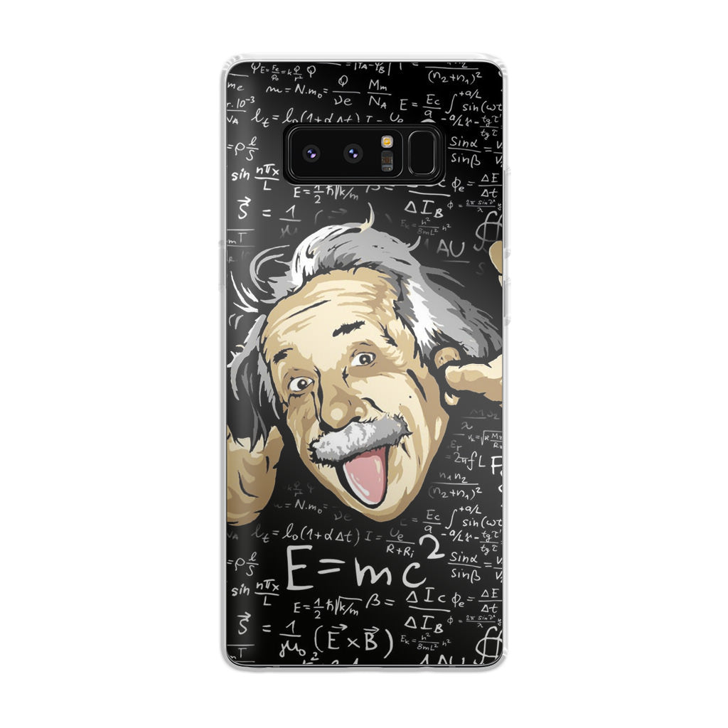 Albert Einstein's Formula Galaxy Note 8 Case