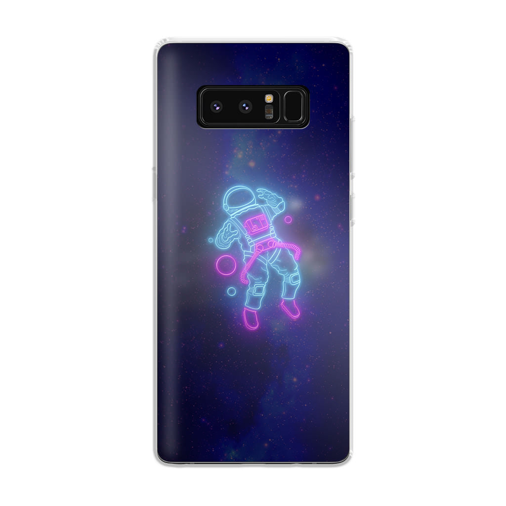 Astronaut at The Disco Galaxy Note 8 Case