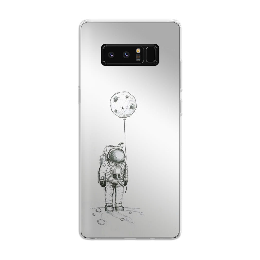 Astronaut Moon Balloon Galaxy Note 8 Case