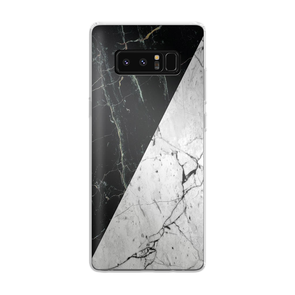 B&W Marble Galaxy Note 8 Case