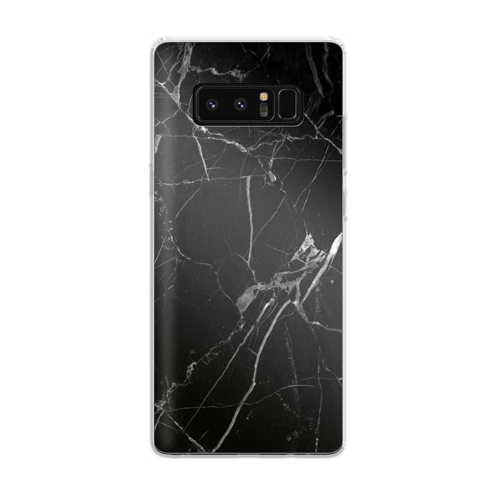 Black Marble Galaxy Note 8 Case