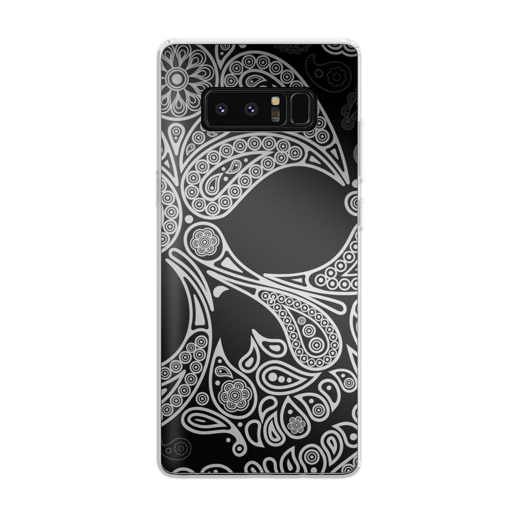 Black Skull Galaxy Note 8 Case