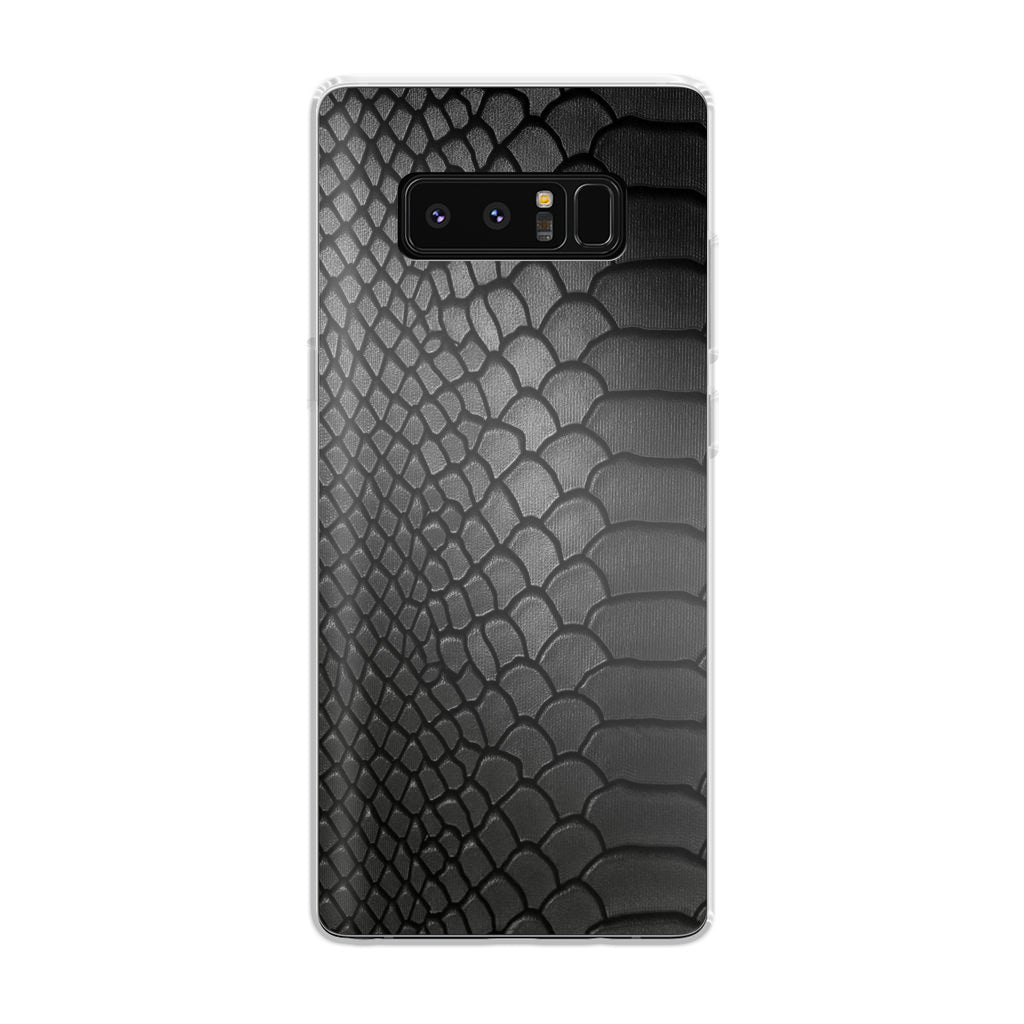 Black Snake Skin Texture Galaxy Note 8 Case