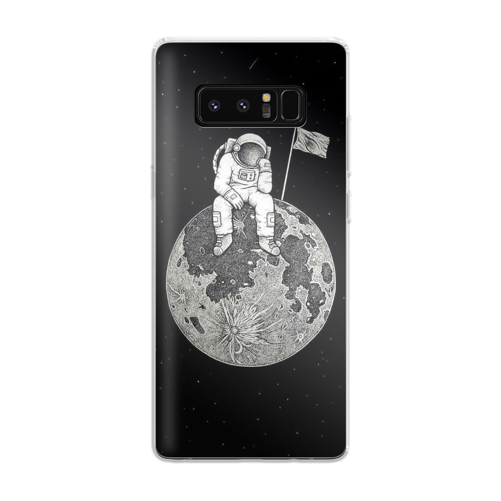 Bored Astronaut Galaxy Note 8 Case