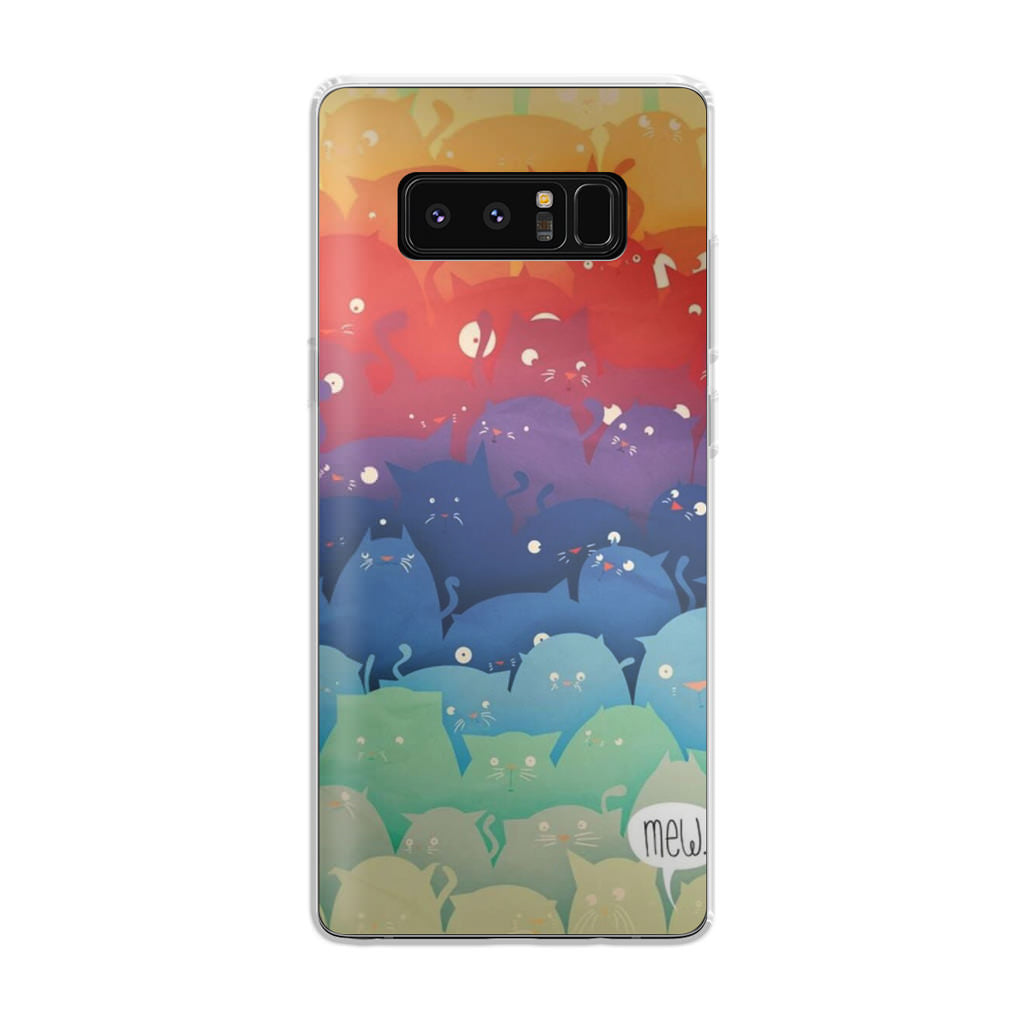 Cats Everywhere Galaxy Note 8 Case